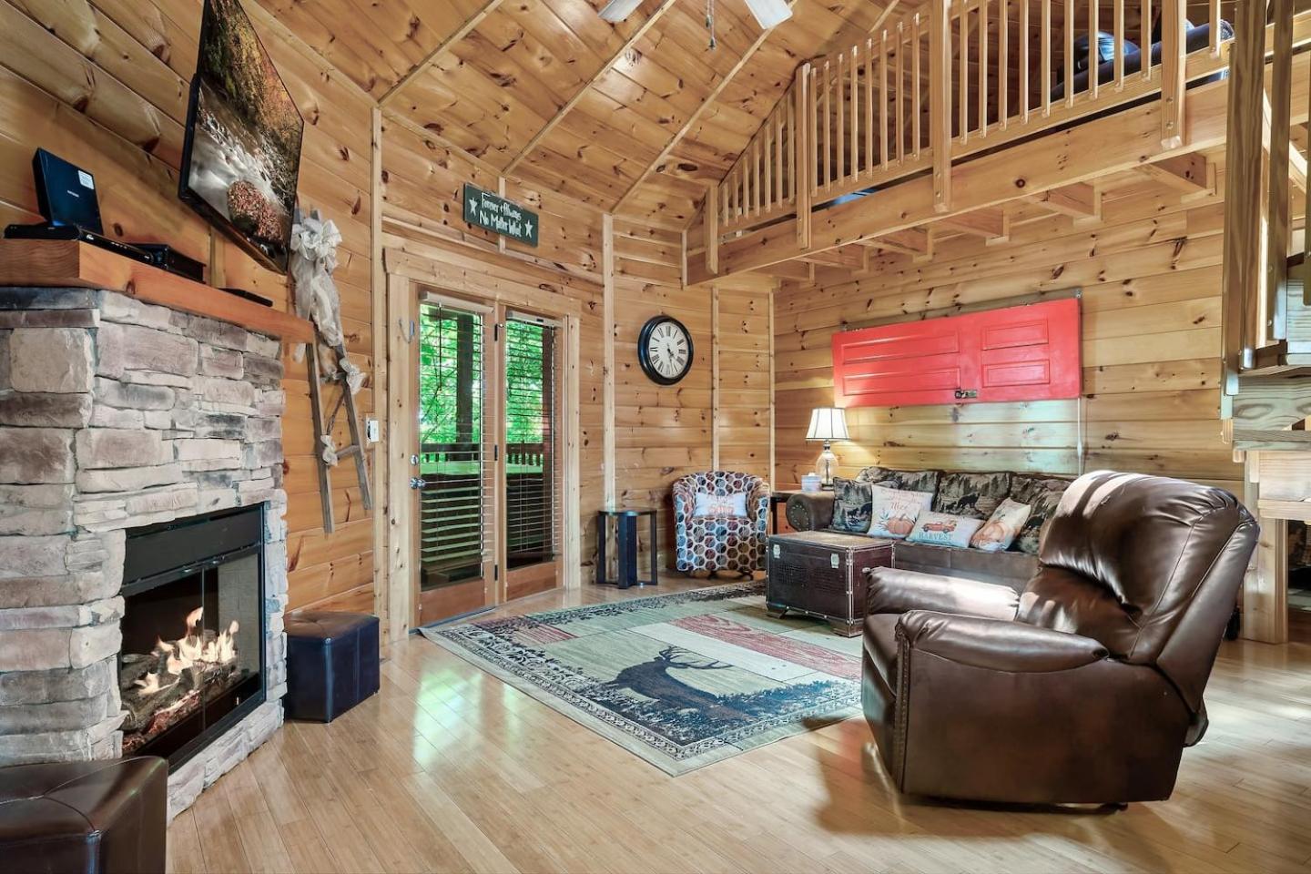 Family Cabin Game Room & Pool Mountain Views Sevierville Exterior photo
