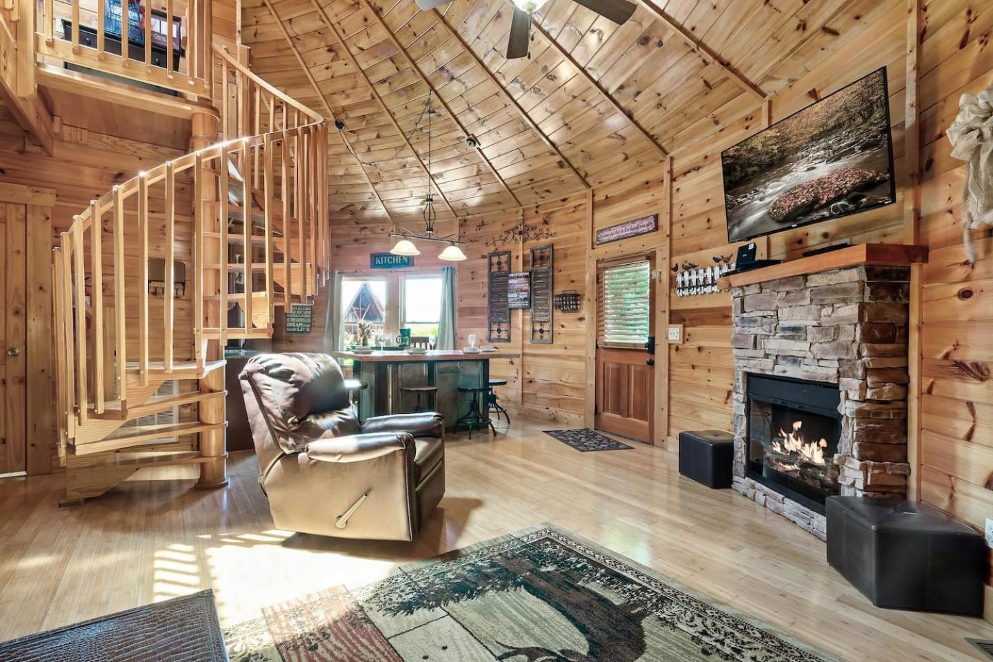 Family Cabin Game Room & Pool Mountain Views Sevierville Exterior photo