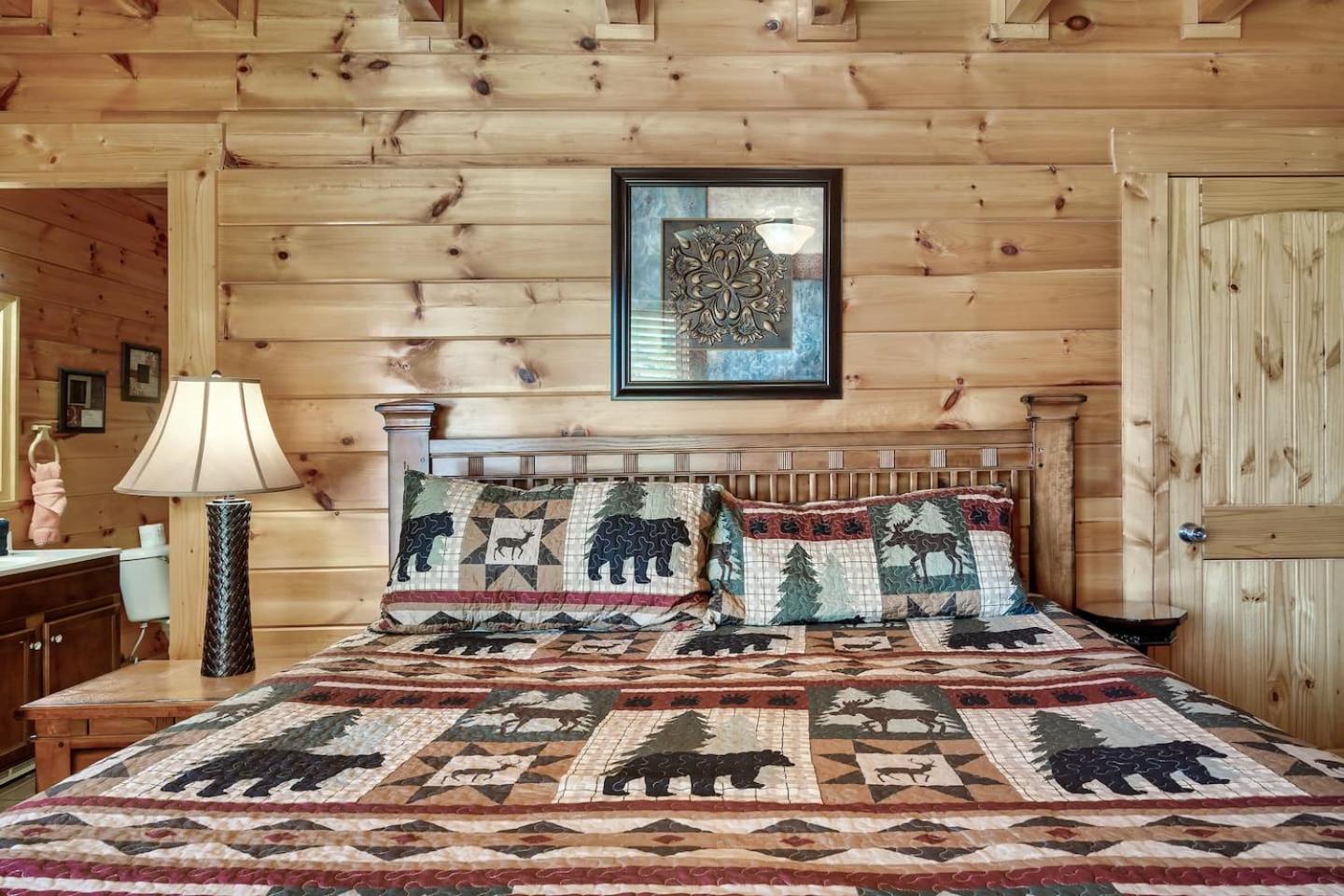 Family Cabin Game Room & Pool Mountain Views Sevierville Exterior photo
