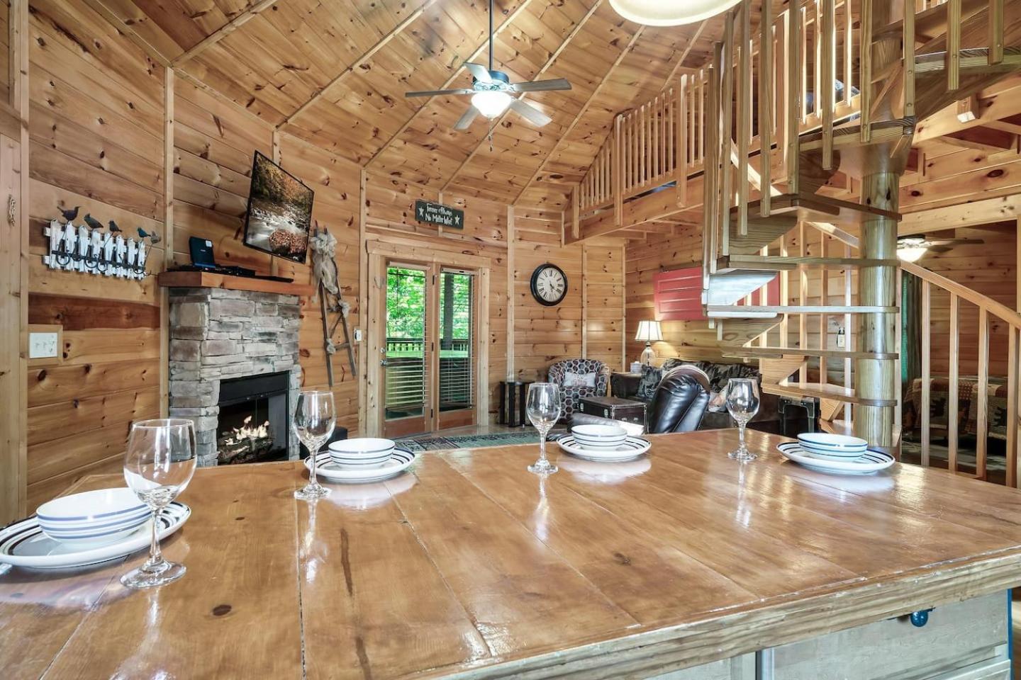 Family Cabin Game Room & Pool Mountain Views Sevierville Exterior photo